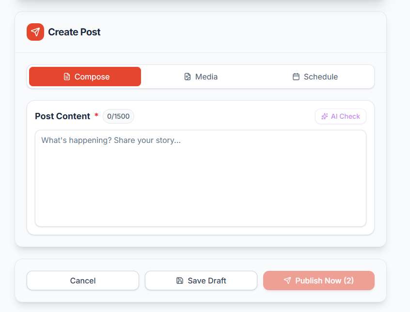 Step 4: Compose Your Post